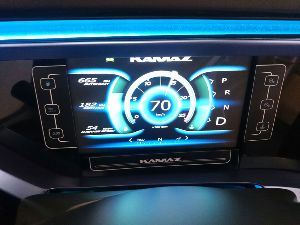 Концепт кабины «КАМАЗ-2020»