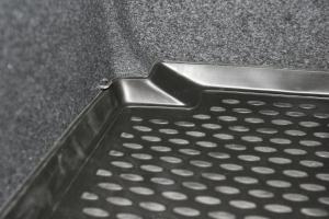 Коврик багажника VW Jetta, с карманами (11-15) (15-) сед., полиуретан черный ELEMENT