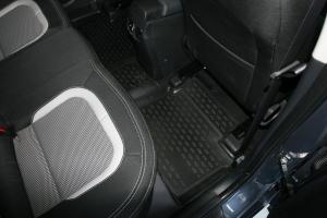 Коврик салона KIA Cee'd (II) (12-18) полиуретан черный (4 предм.) ELEMENT