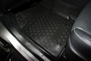 Коврик салона LEXUS NX (14-) полиуретан черный (4 предм.) ELEMENT