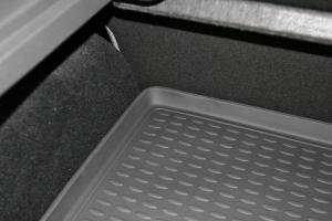 Коврик багажника FORD Focus II (04-) хб, полиуретан черный ELEMENT