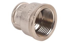 Муфта-переходник с 3/4 на 1/2 никель VALTEC