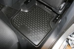 Коврик салона VW Jetta (11-15) (15-) 3D полиуретан черный (4 предм.) ELEMENT