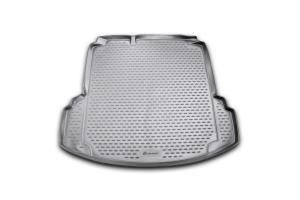 Коврик багажника VW Jetta, с карманами (11-15) (15-) сед., полиуретан черный ELEMENT