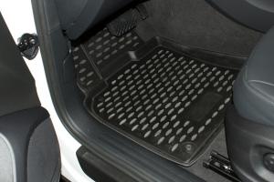 Коврик салона AUDI Q5 (09-) полиуретан черный (4 предм.) ELEMENT