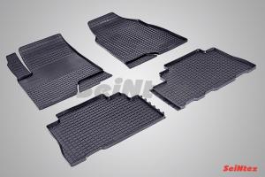 Коврик салона CHEVROLET Captiva (13-16), OPEL Antara (12-) резина, сетка (4 предм.) SEINTEX