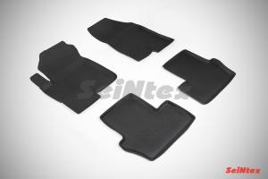 Коврик салона JEEP Liberty II (07-) резина высокий борт (4 предм.) SEINTEX