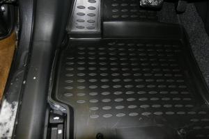 Коврик салона TOYOTA Corolla (07-13) полиуретан черный (4 предм.) ELEMENT