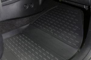 Коврик салона FORD S-MAX (06-), (FN) полиуретан черный (4 предм.) ELEMENT