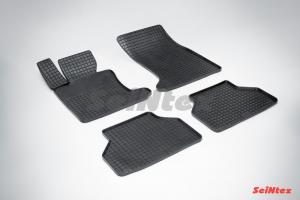 Коврик салона BMW 5 Ser E-60 (03-10) резина, сетка (4 предм.) SEINTEX