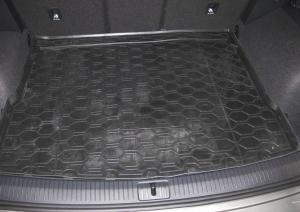 Коврик багажника VW Tiguan II (ровный пол) (16-), полиуретан RIVAL