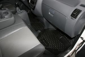 Коврик салона KIA Bongo 3 (11-) передний полиуретан черный (2 предм.) ELEMENT