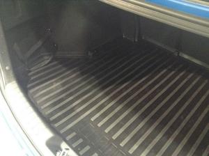 Коврик багажника Hyundai Elantra VI AD седан (16-19) (19-), полиуретан RIVAL