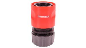 Соединитель 1/2 пластик GRINDA