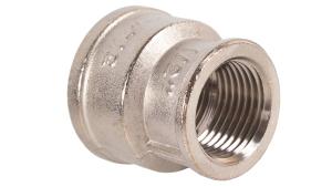 Муфта-переходник с 3/4 на 1/2 никель VALTEC