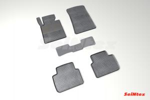 Коврик салона BMW 3 Ser E-46 (98-05) резина, сетка (5 предм.) SEINTEX