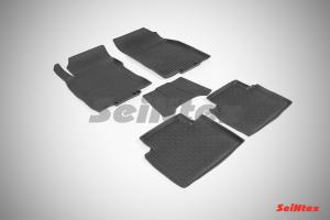 Коврик салона NISSAN Хtrail (T32) (15-) резина высокий борт (5 предм.) SEINTEX