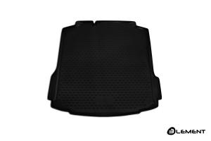 Коврик багажника SKODA Rapid (17-) Лифтбэк, полиуретан черный ELEMENT