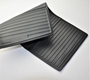 Коврик салона Nissan Qashqai (J10E) 2007-2013 полиуретан перемычка COMFORT