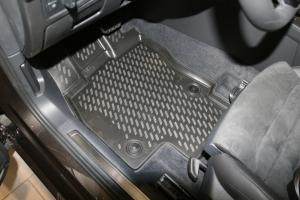 Коврик салона VOLKSWAGEN Passat B8, Сед/ Ун (15-) 3D полиуретан черный (4 предм.) ELEMENT