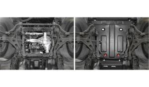 Защита картера HAVAL H8 (14-17) сталь 1.8мм АВТОБРОНЯ