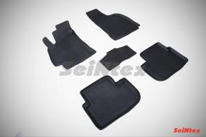 Коврик салона CHEVROLET Lanos (05-09) резина высокий борт (5 предм.) SEINTEX