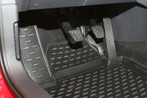 Коврик салона VW Jetta (11-) полиуретан черный (4 предм.) ELEMENT