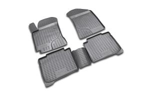 Коврик салона KIA Cerato (04-09) полиуретан черный (4 предм.) ELEMENT
