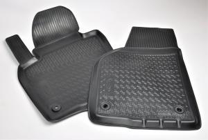Коврик салона Volkswagen Tiguan 5N1, 5N2 2007-2017  полиуретан передние (2 предм.) COMFORT