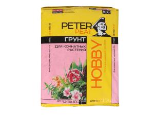 Грунт для комнатных растений линия ХОББИ 10л PETER PEAT