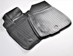 Коврик салона Renault Duster (HSA/M_) 2010-2015 4WD полиуретан (5 предм.) COMFORT