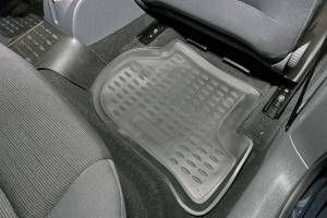 Коврик салона VW Golf V (03-09) полиуретан черный (4 предм.) ELEMENT