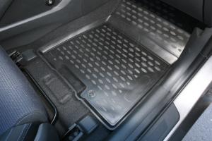 Коврик салона HYUNDAI Tucson (15-) 3D полиуретан черный (4 предм.) ELEMENT