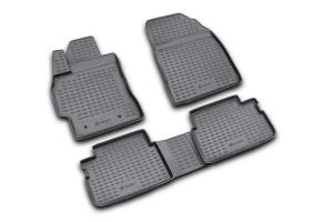 Коврик салона TOYOTA Auris (07-13) полиуретан черный (4 предм.) ELEMENT