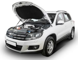 Амортизатор VW Tiguan I рест.(11-17) капота 2шт. АВТОУПОР