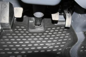 Коврик салона KIA Bongo 3 (11-) передний полиуретан черный (2 предм.) ELEMENT