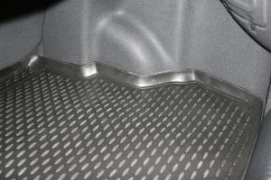 Коврик багажника KIA Rio (11-14) (14-) сед., полиуретан черный ELEMENT