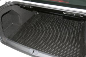 Коврик багажника VW Passat B7 (10-) сед., полиуретан черный ELEMENT