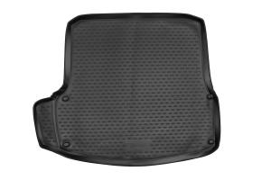 Коврик багажника SKODA Octavia II (07-14) хб., полиуретан черный ELEMENT