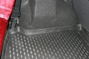 Коврик багажника RENAULT Sandero (10-14) хб., полиуретан черный ELEMENT