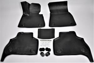 Коврик салона BMW X5 IV G05, F095 2018- полиуретан (5 предм.) COMFORT