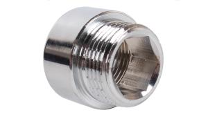 Удлинитель 3/4 15мм хром VALTEC