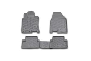 Коврик салона NISSAN Qashqai (07-14) полиуретан черный (4 предм.) ELEMENT