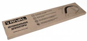 Дефлектор двери Skoda Karoq 2020-н.в. листовой ПММА,4шт. RIVAL