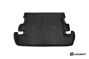 Коврик багажника TOYOTA LC 200 (12-) кросс., 7 мест, полиуретан черный ELEMENT
