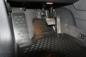 Коврик салона AUDI A-3 3D (07-12) 3D полиуретан черный (4 предм.) ELEMENT