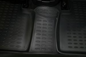 Коврик салона FORD S-MAX (06-), (FN) полиуретан черный (4 предм.) ELEMENT
