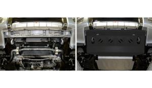 Защита MITSUBISHI Pajero III, IV (99-20) радиатора сталь 1.8мм АВТОБРОНЯ