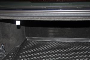 Коврик багажника MERCEDES S-Class W221 (05-) сед., полиуретан черный ELEMENT