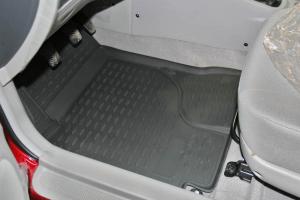 Коврик салона KIA Cerato (04-09) полиуретан черный (4 предм.) ELEMENT